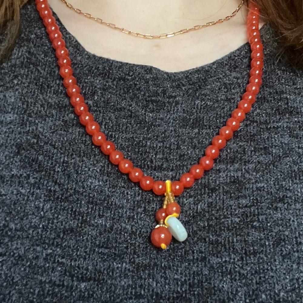 Jade necklace